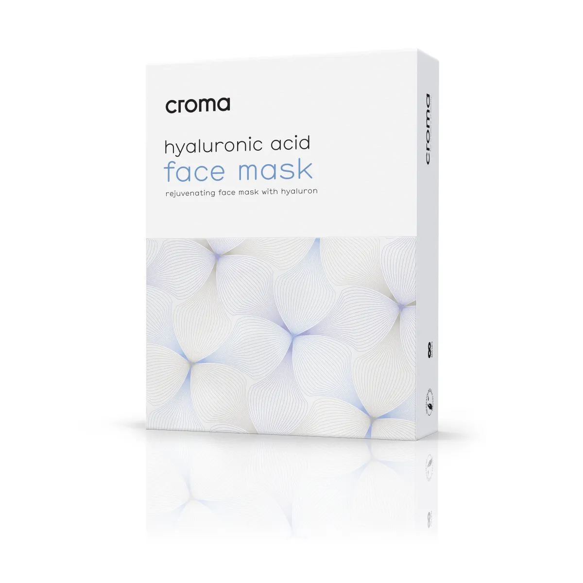 Croma Hyaluronic Acid Face Mask x8